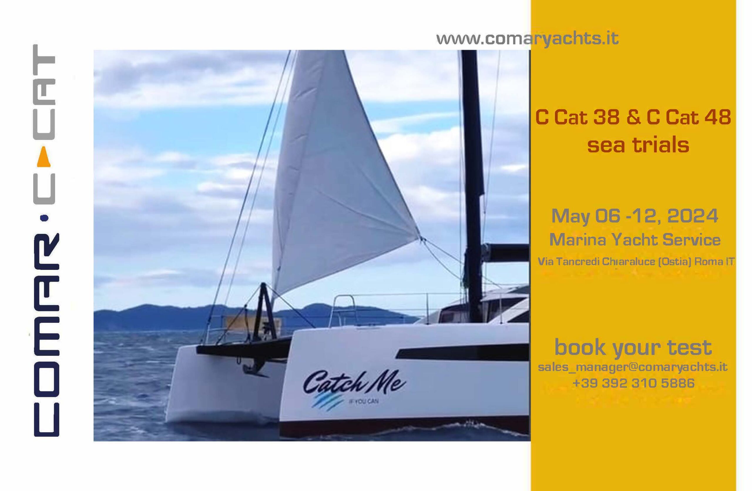C CAT 38 e C CAT 48: one week for your test